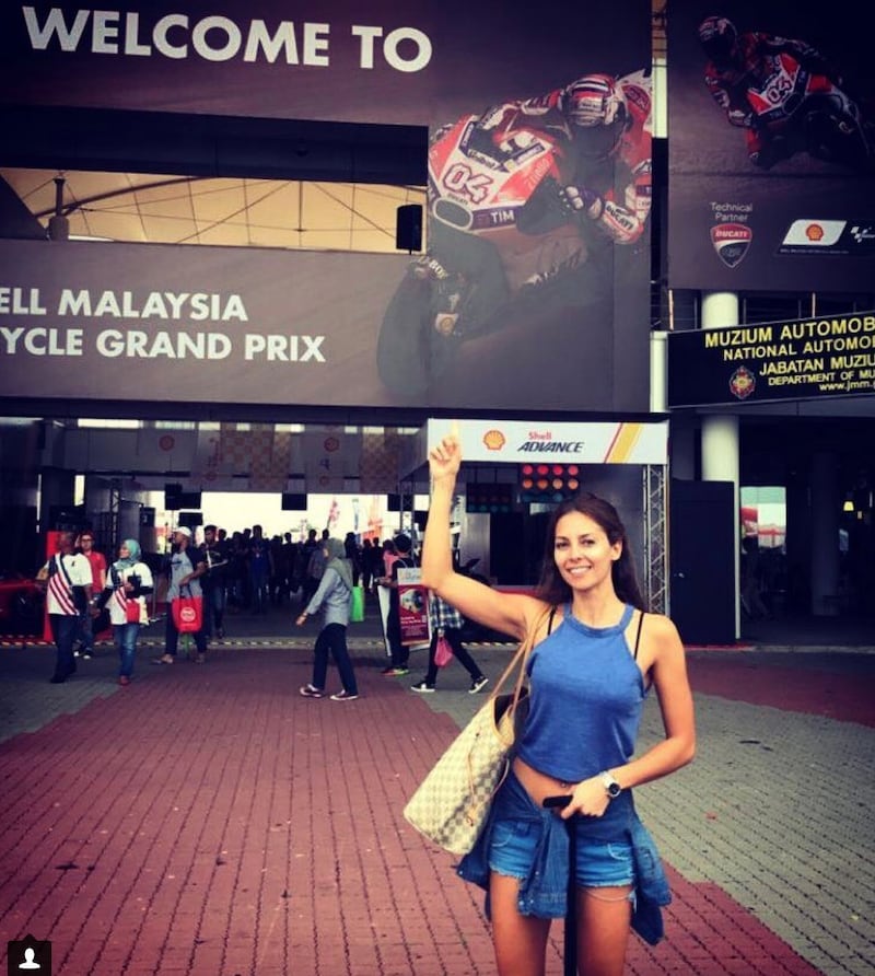 Alessandra Rossi, la fidanzata di Dovizioso in foto 7