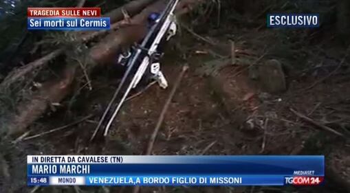 Trentino, tragedia sul Cermis. Le immagini del luogo dell'incidente 9