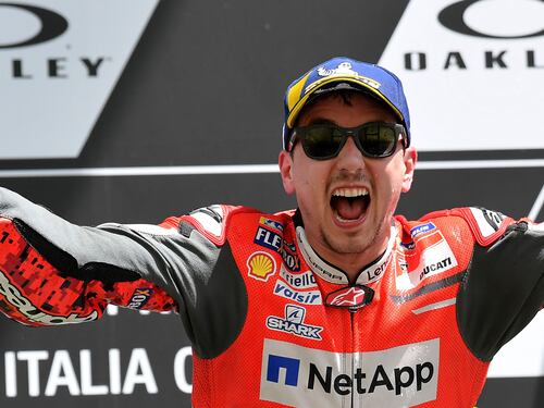 Ducati, la doppietta storica e la triste festa