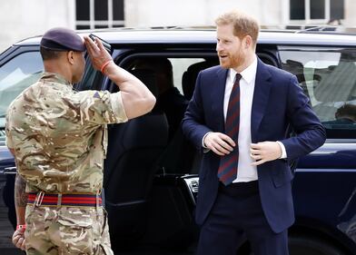 Il principe Harry all'annuale  "Lord Mayor's Big Curry lunch" 6