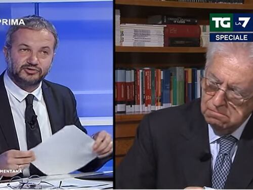 "Che strana democrazia", "So che le dà fastidio". Il siparietto Monti-Borghi sulla Brexit