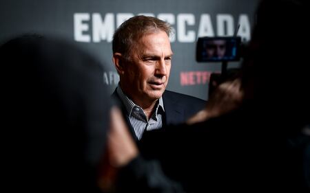 Kevin Costner a Madrid per la premiere di Highwaymen 9