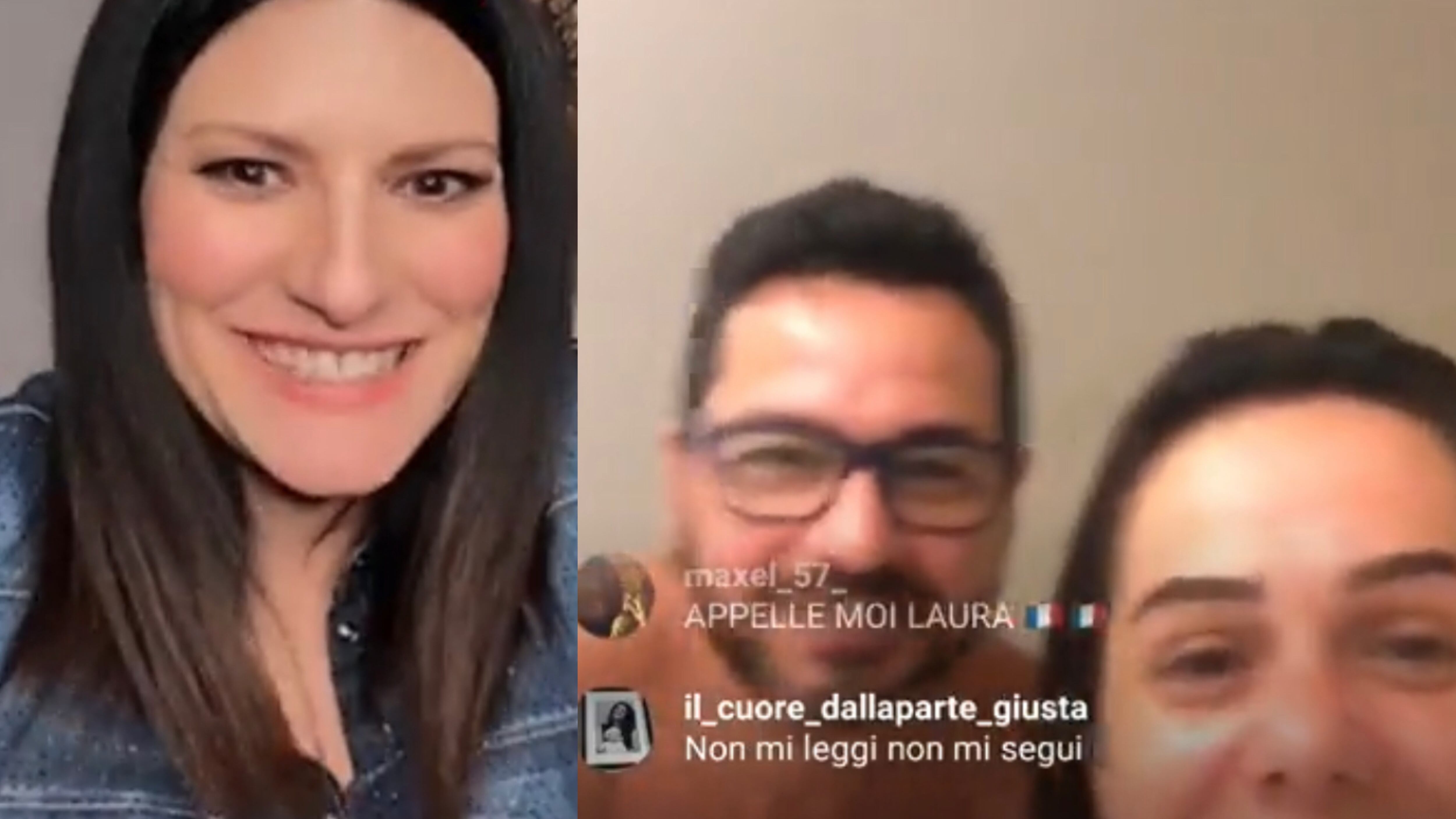 Incidente hot per Laura Pausini: ecco cosa è successo durante la diretta Instagram