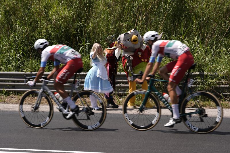 Giro 2024 tappa 9 Maestri Pietrobon fuga