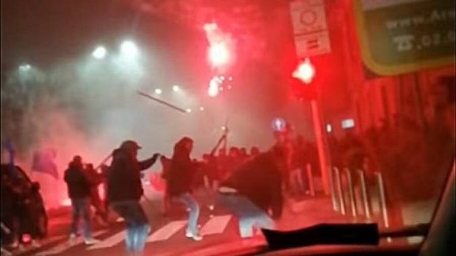 Tifoso dell'Inter investito. Arrestato ultrà del Napoli