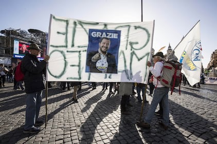 La Lega di Salvini in piazza del Popolo 7