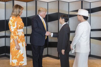 Il Presidente Trump e la First Lady in visita in Giappone  3