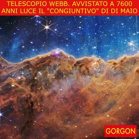 Ecco la satira del giorno. La scoperta del telescopio Webb 1