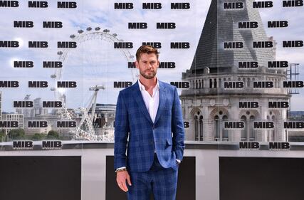 Chris Hemsworth a Londra per la presentazione di Men in Black  1