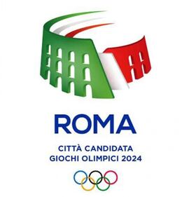 Ecco il logo delle Olimpiadi Roma 2024 6