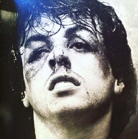 Sylvester Stallone nelle foto di scena di Rocky 2