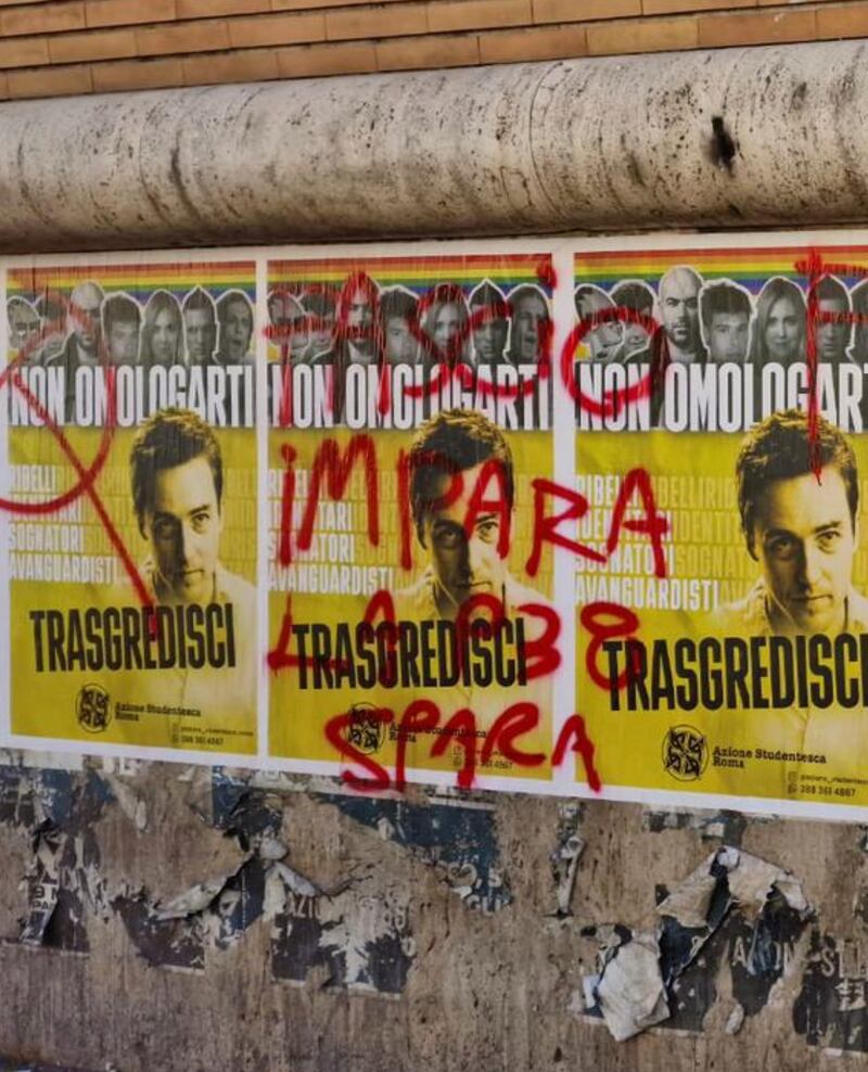 Minacce di morte e slogan cupi: odio "rosso" contro gli studenti di destra 15