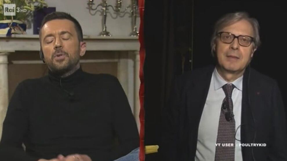 "Umiliazione", "Cagnolino...": Sgarbi "massacra" Scanzi