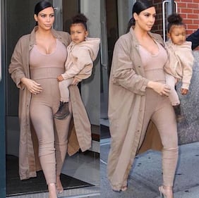 Kim Kardashian sempre più bella in gravidanza 7