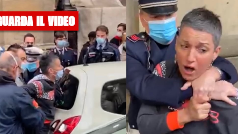 Passeggia senza mascherina, bloccata dalla polizia con mani al collo e arrestata