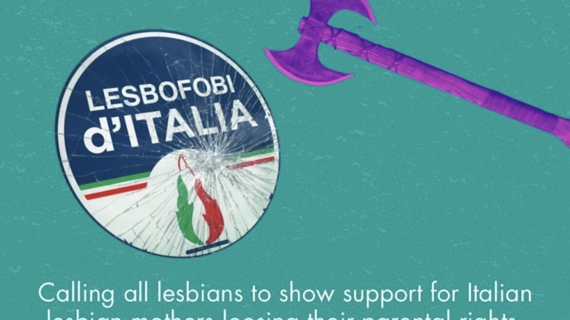 “Lesbofobi d’Italia”, così le Lesbiche d’Europa contro il governo Meloni