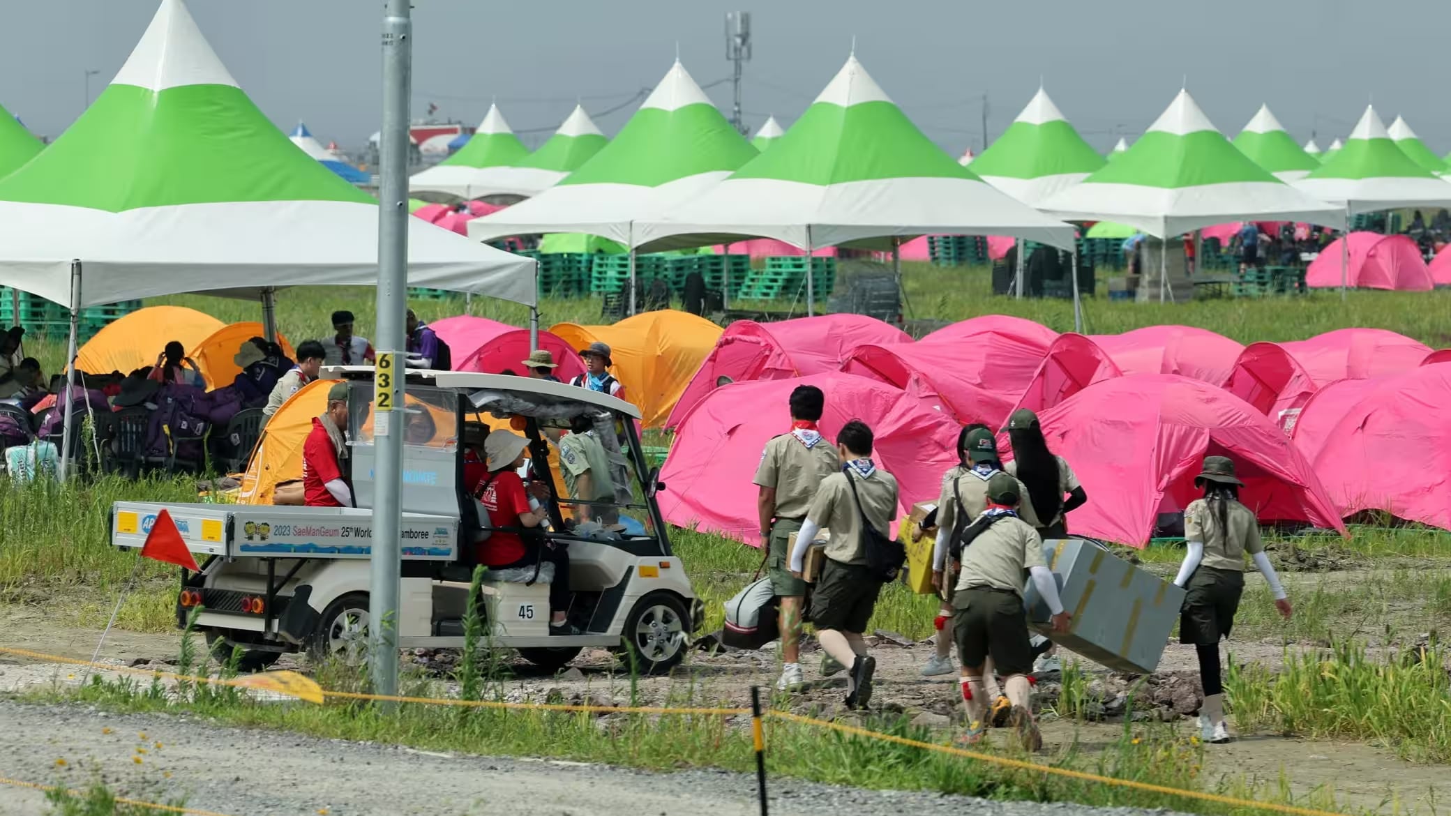 Dopo il caldo ecco il ciclone. Evacuazione per 1.200 scout