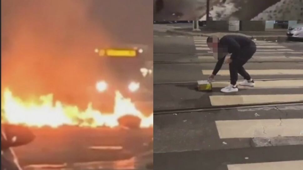 Spari in strada e petardi sui binari dei tram: Capodanno di follia a Milano