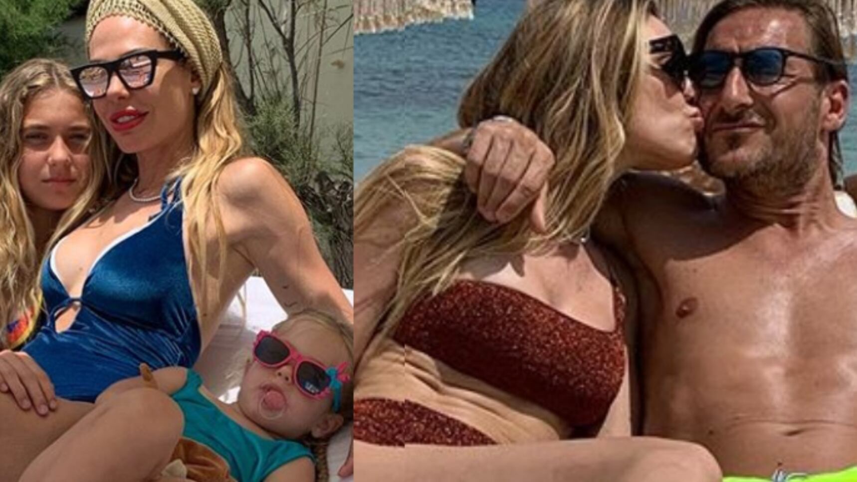 Ilary Blasi hot a Ibiza: il video del gavettone a Francesco Totti diventa virale