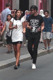 Dayane Mello e Giulia Salemi shopping a Milano 14