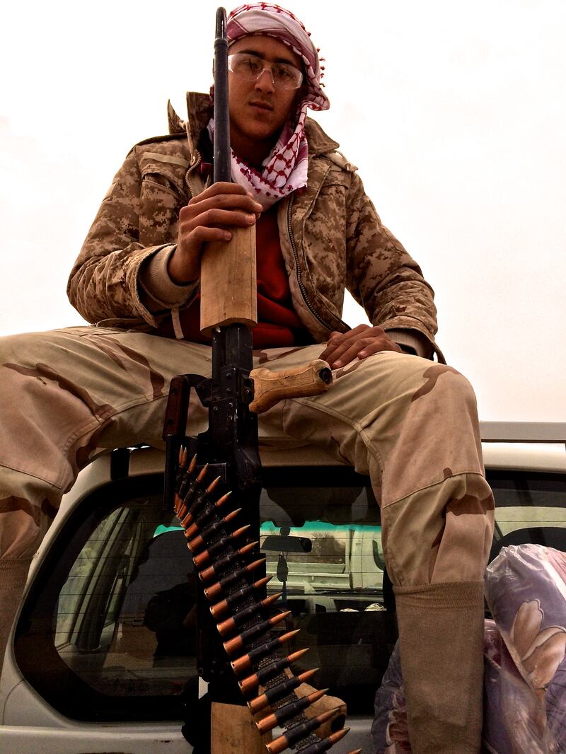 Le milizie di Misurata schierate intorno a Sirte 9