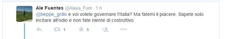 Le critiche della rete al tweet di Beppe Grillo 4