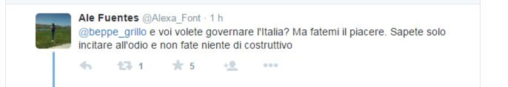 Le critiche della rete al tweet di Beppe Grillo 4
