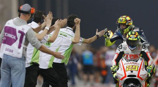 Moto Gp del Qatar: Rossi c'è! 7