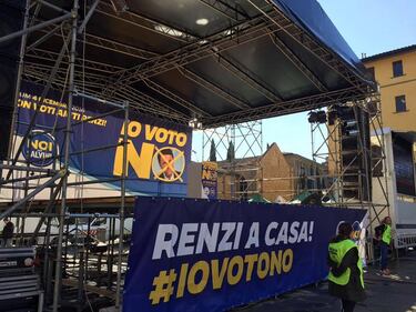 Salvini in piazza per il No: il raduno del Carroccio 2