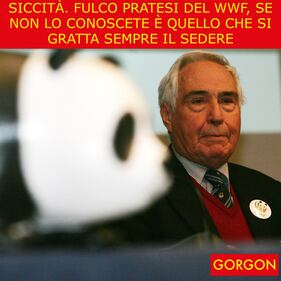 Ecco la satira del giorno. Chi è Fulco Pratesi? 1