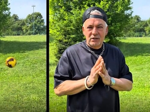 Roberto Baggio sbarca su TikTok: palleggio e vetro rotto, il video è virale
