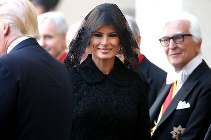 Melania Trump incontra Papa Francesco 11