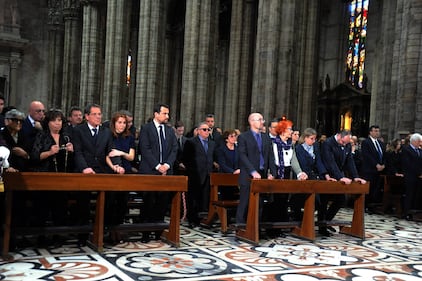 L'ultimo saluto per il giudice e l'avvocato 6