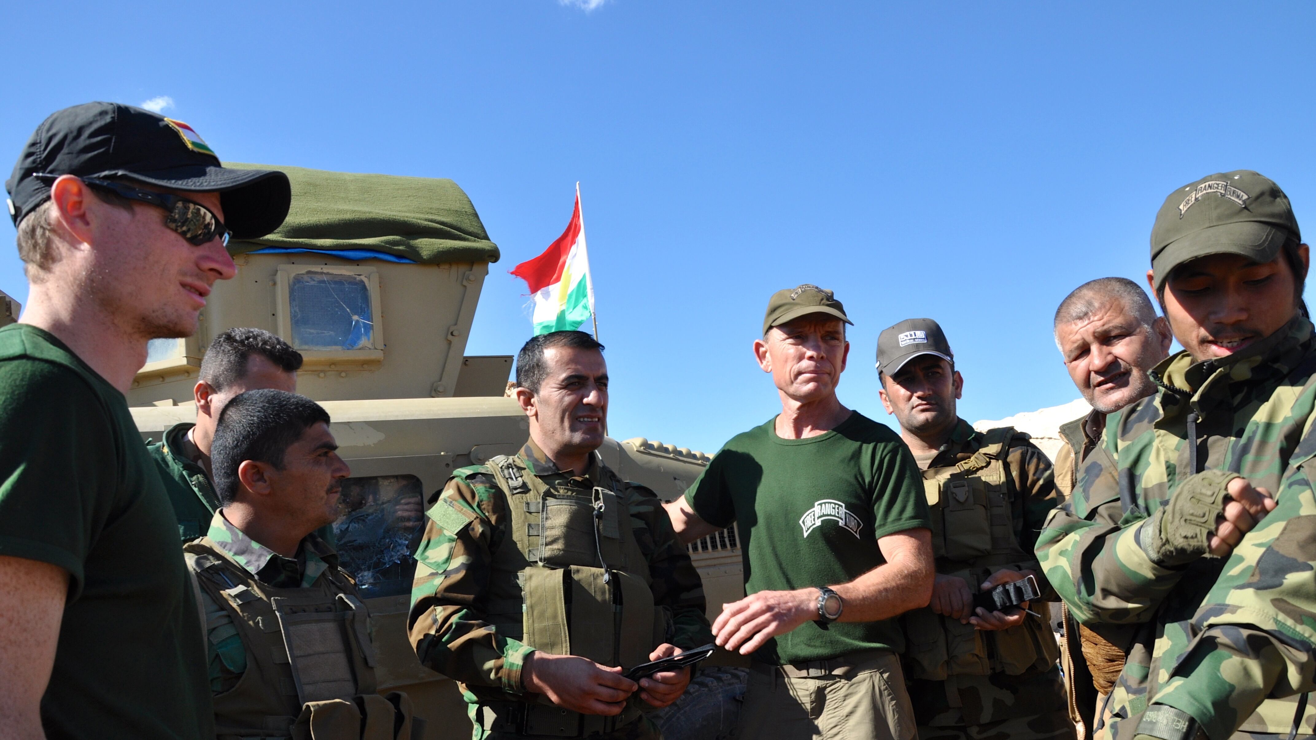 I volontari americani in Iraq: "Vogliamo aiutare i curdi"