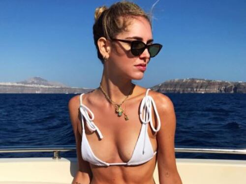 Chiara Ferragni e Fedez in vacanza ci vanno separati
