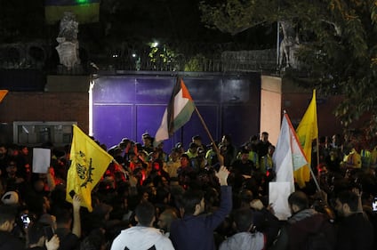 Manifestanti pro Palestina a Tehran 6