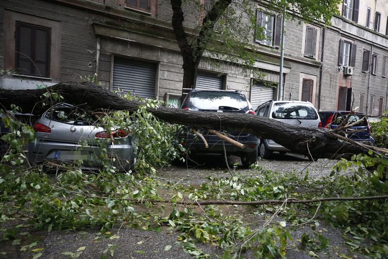 Il maltempo a Roma 2