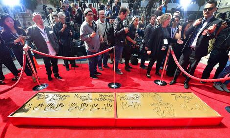 The Big Bang Theory, le impronte al Chinese Theather: foto 11