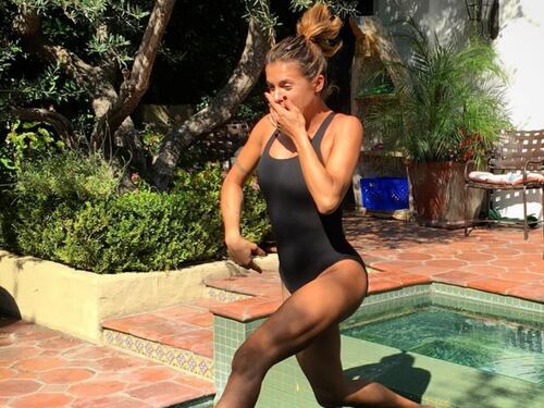 Elisabetta Canalis, in forma dopo il parto