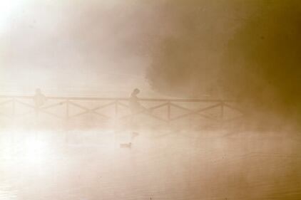 La nebbia avvolge Milano 1