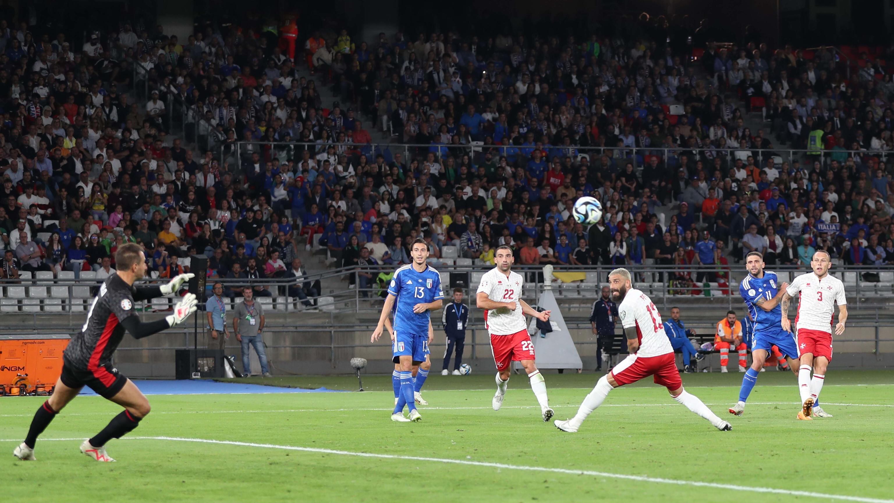 Le pagelle di Italia-Malta: i migliori e i peggiori della partita