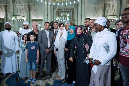 La Boldrini in visita alla moschea di Roma: "Islam religione di pace" 5