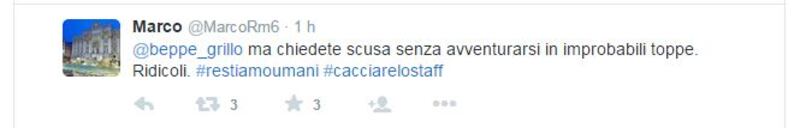 Le critiche della rete al tweet di Beppe Grillo 2