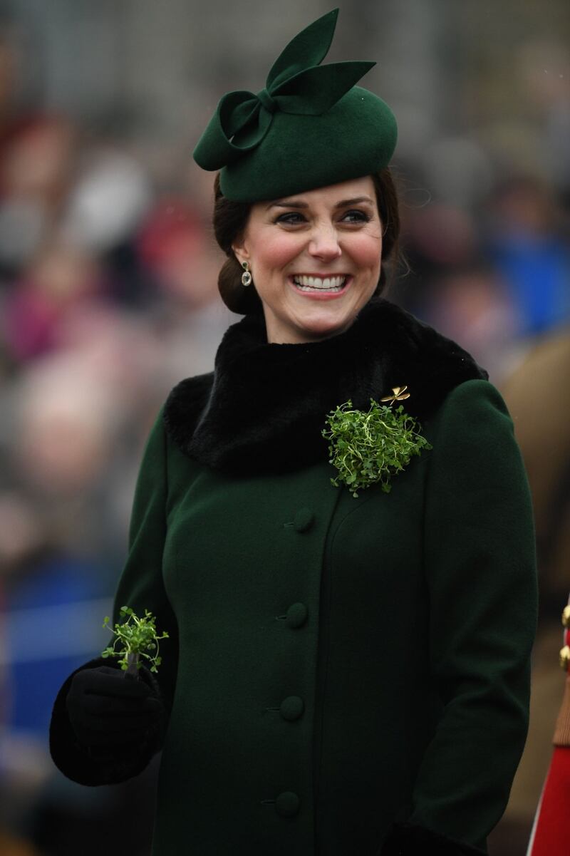 Kate Middleton in verde per San Patrizio 9