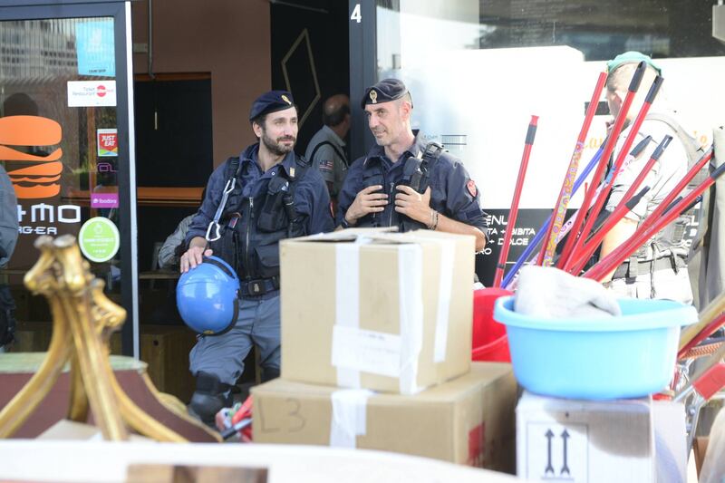 Sgomberato il palazzo occupato dai centri sociali 1