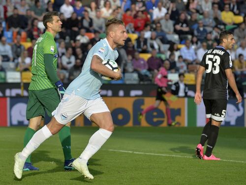 La Lazio batte l'Udinese e sorpassa l'Inter