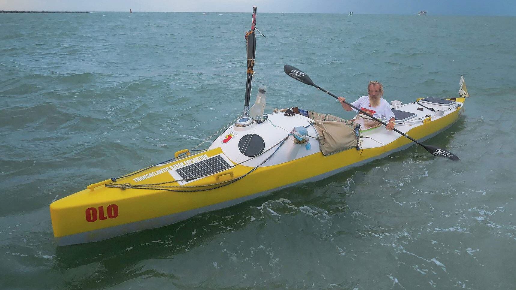 L'atlantico in kayak: la folle impresa di Alex Doba