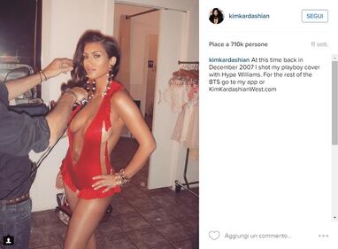 Kim Kardashian nuda su Instagram: foto 8