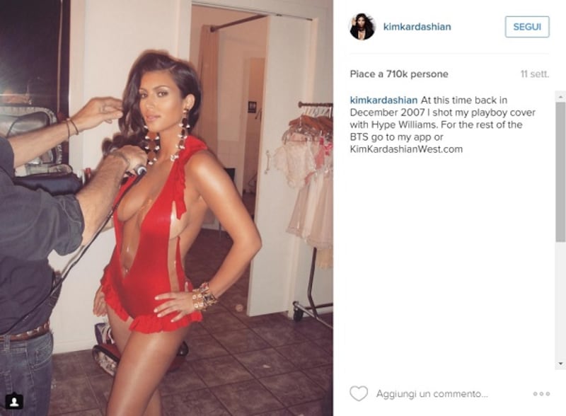 Kim Kardashian nuda su Instagram: foto 8