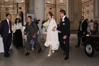 Le nozze di Eva Herzigova con Gregorio Marsiaj 3